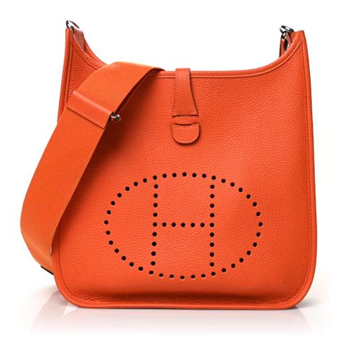 hermes crossbody handbag|hermes evelyne bag price 2022.